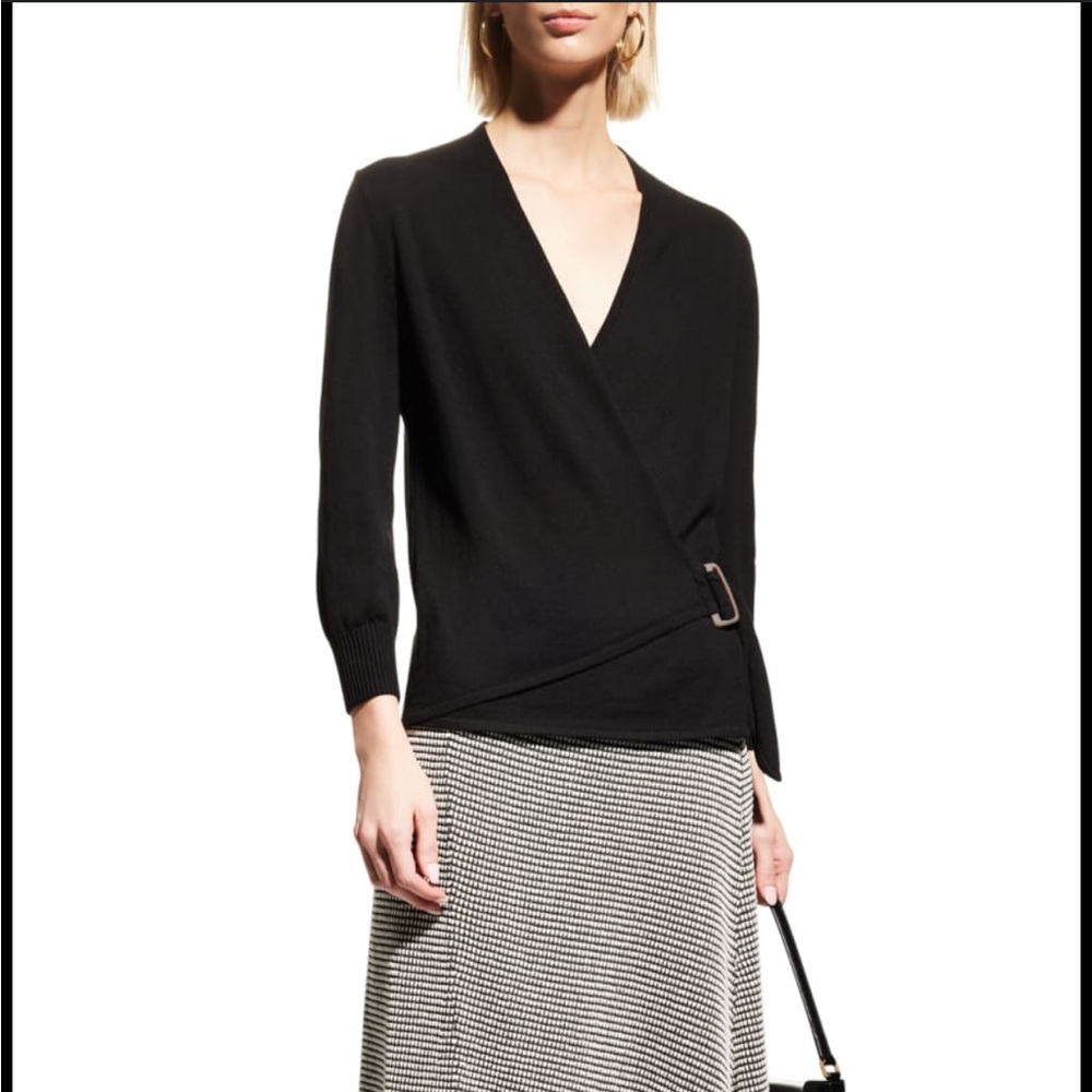 NIC + ZOE Vital Wrap Sweater Sz M - Picture 2 of 7